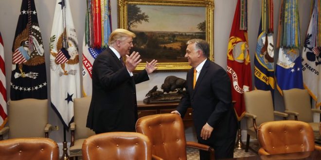 Дональд Трамп принял премьер-министра Венгрии в Вашингтоне